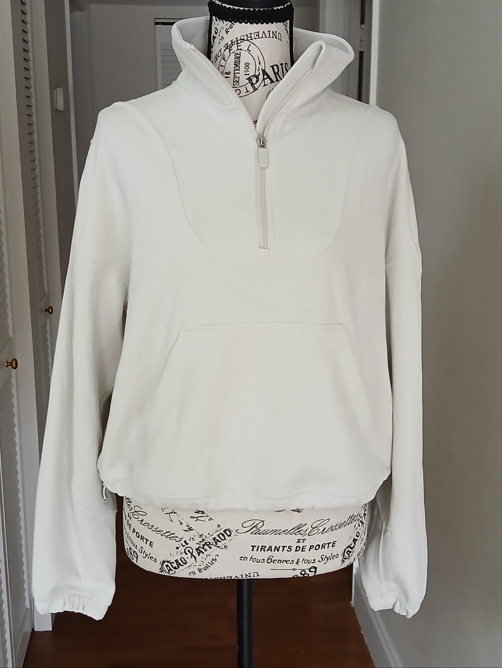 Lululemon Brushed Softstreme Ribbed Half Zip - Picture 2 of 12